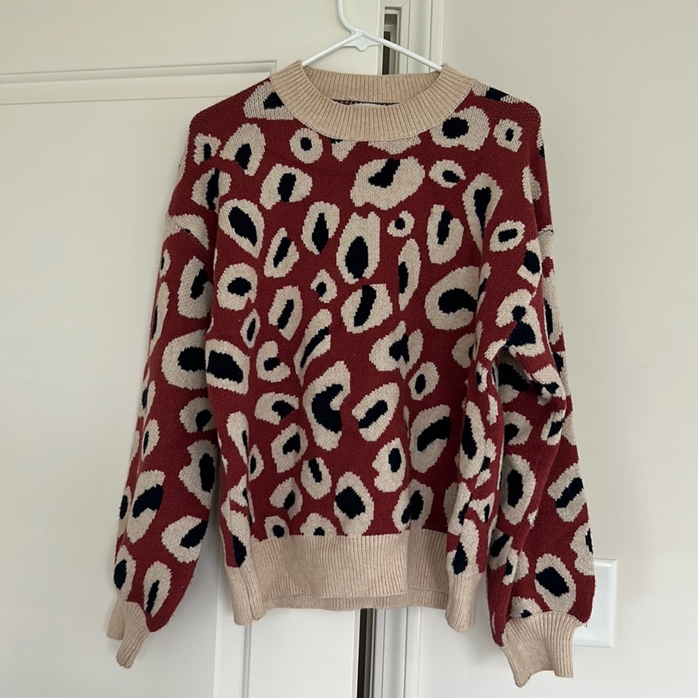 Listicle leopard sweater - Picture 1 of 1